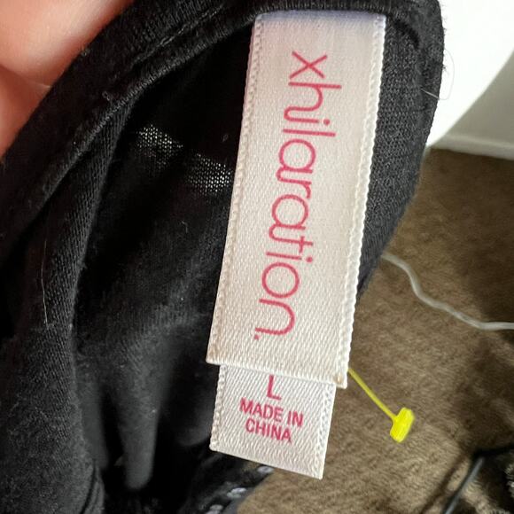 Black Sequin Mesh Tank‎ Top, Y2K Indie Sleaze Party Clubwear 2000s Glam Large - Picture 5 of 5